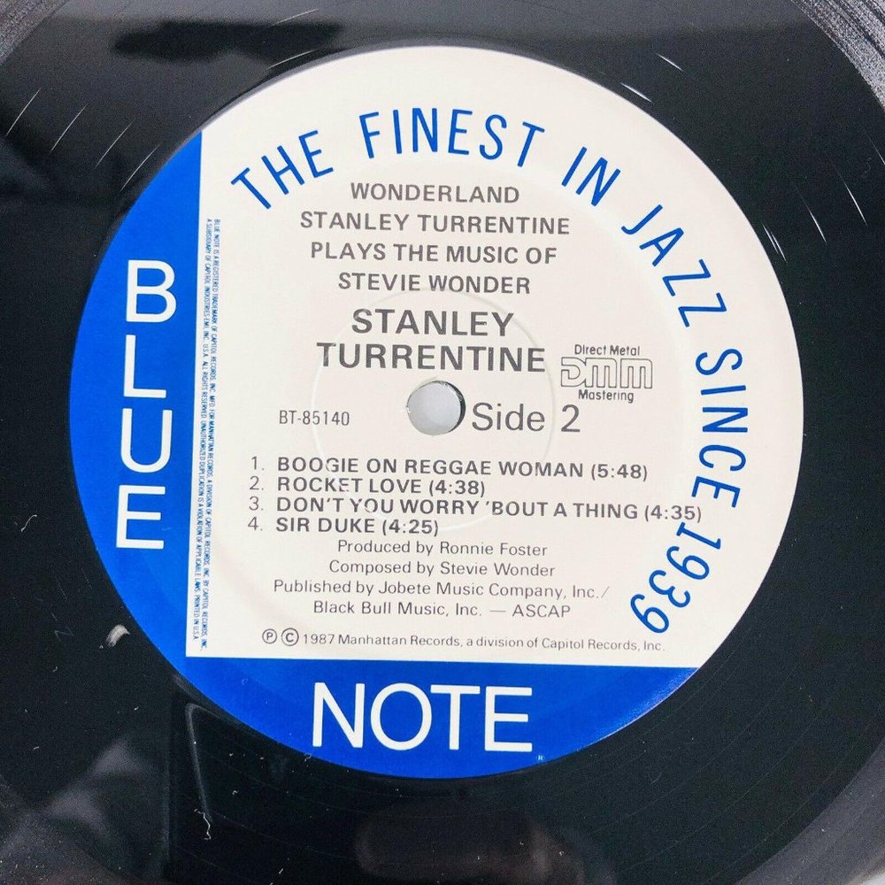Stanley Turrentine Wonderland Music Vinyl LP - Picture 4 of 8